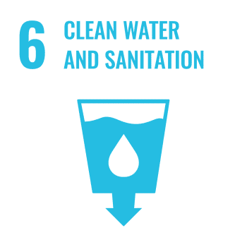 UN SDG Icon for SDG 6: Clean Water and Sanitation